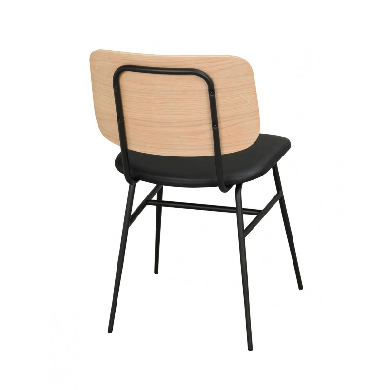 RO Bur Dining Chair White Pigmented